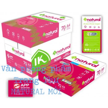 Giấy A4  IK Natural 70 gsm