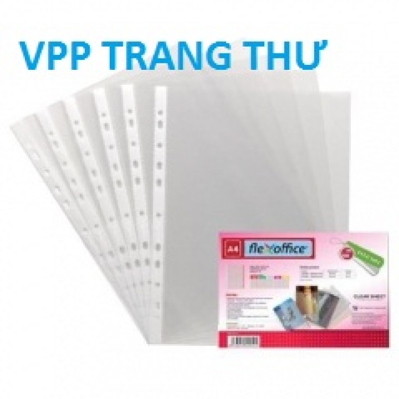 Bìa lỗ TL A4 ko viền FO - CS02