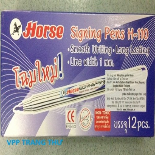 Bút lông dầu sọc Horse H-110