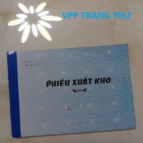 Phiếu xuất kho 1 liên 13x19cm