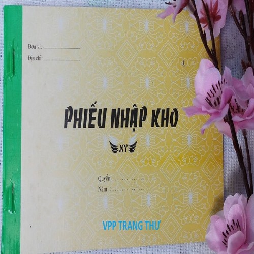 Phiếu nhập kho 3 liên 13x19cm